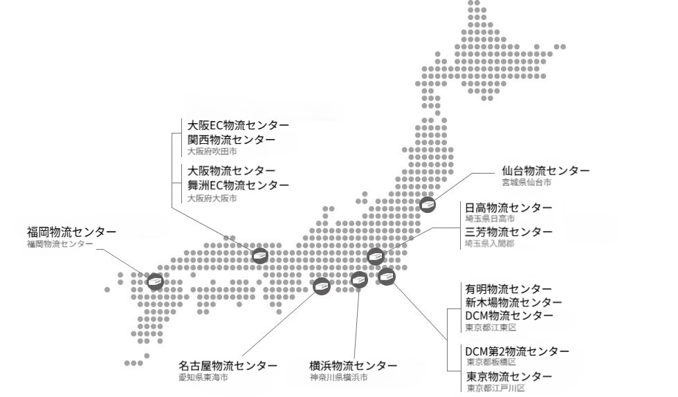 物流拠点ネットワーク